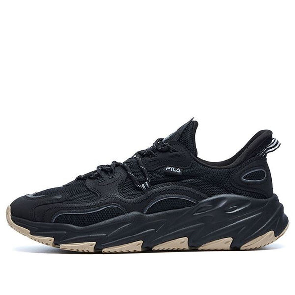 

Кроссовки wave low-top shoes 'black' Fila, черный