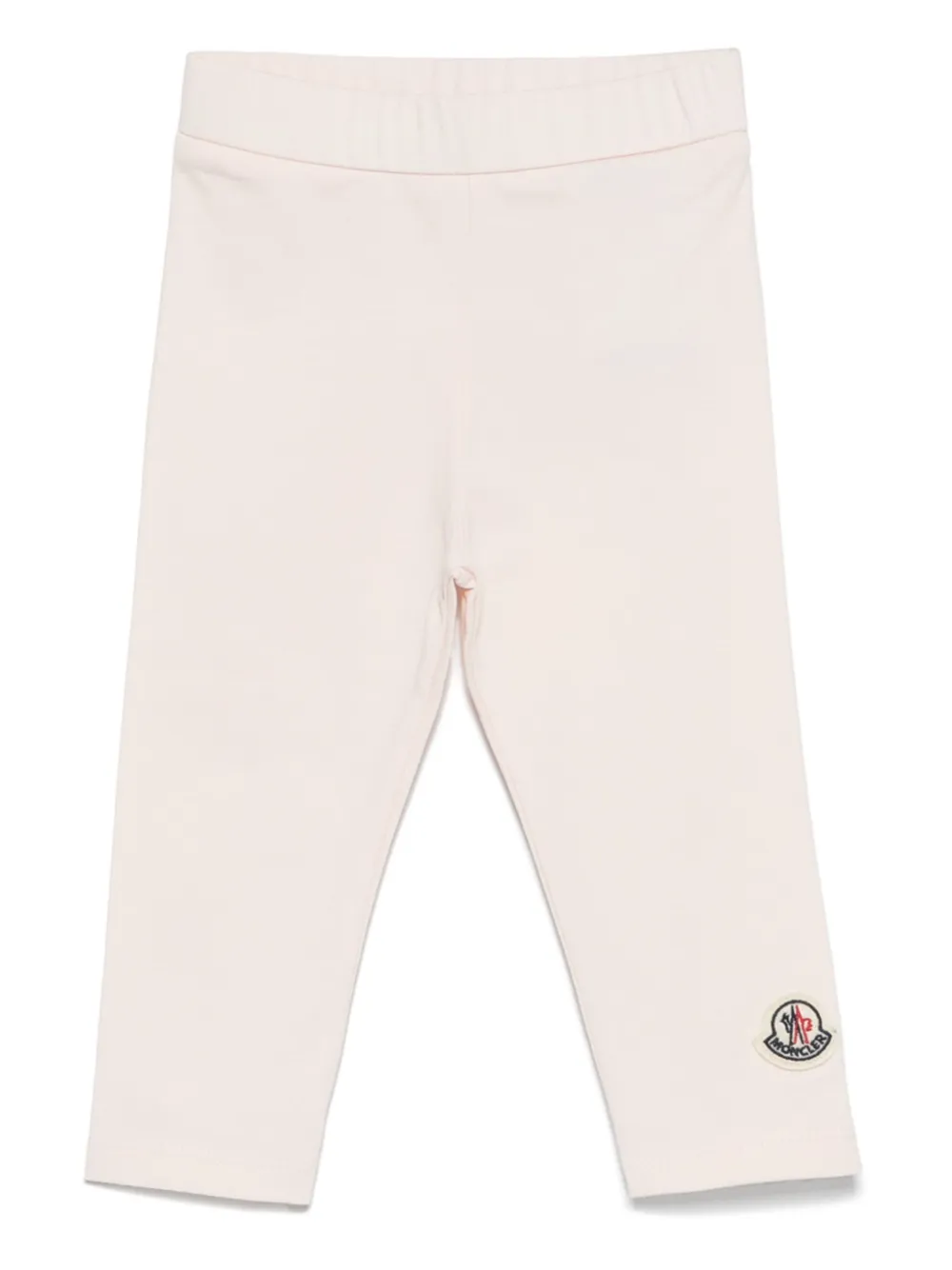 

Леггинсы с нашивкой-логотипом Moncler Enfant, розовый