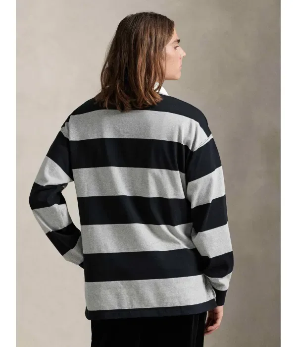Полюс relaxed fit Polo Ralph Lauren, серый — фото 3