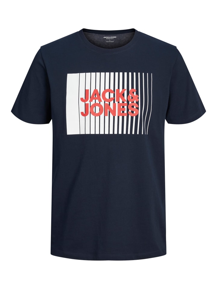 

Футболка JACK & JONES Junior, темно-синий