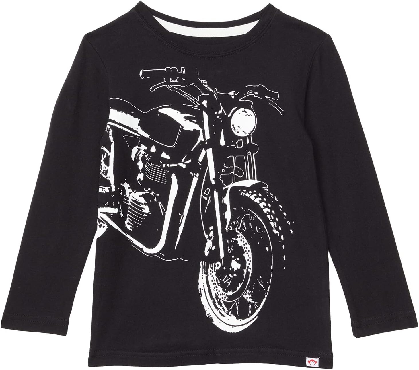 

Футболка Appaman Retro Racer Graphic Long Sleeve T-Shirt, черный