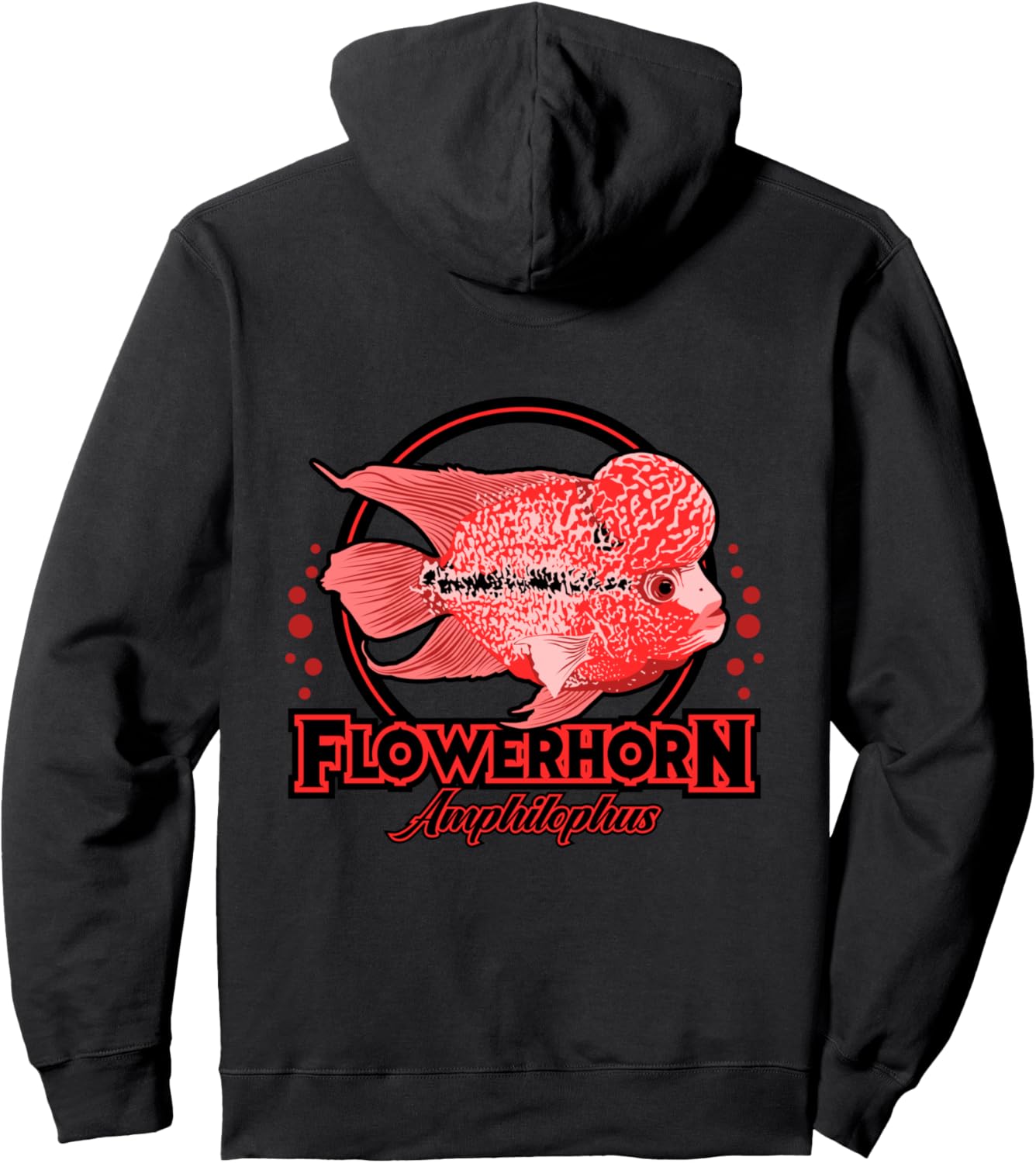 

Худи Flower Horn Cyclid Aquarium Fishkeeper, черное (black 19-3911tcx), размер S Flowerhorn Fish Luohan Monsterfish Aquarist