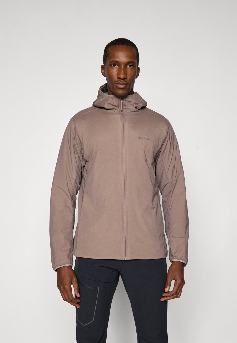 

Куртка Salomon MOUNTAIN FLEX , Iron/Light Brown