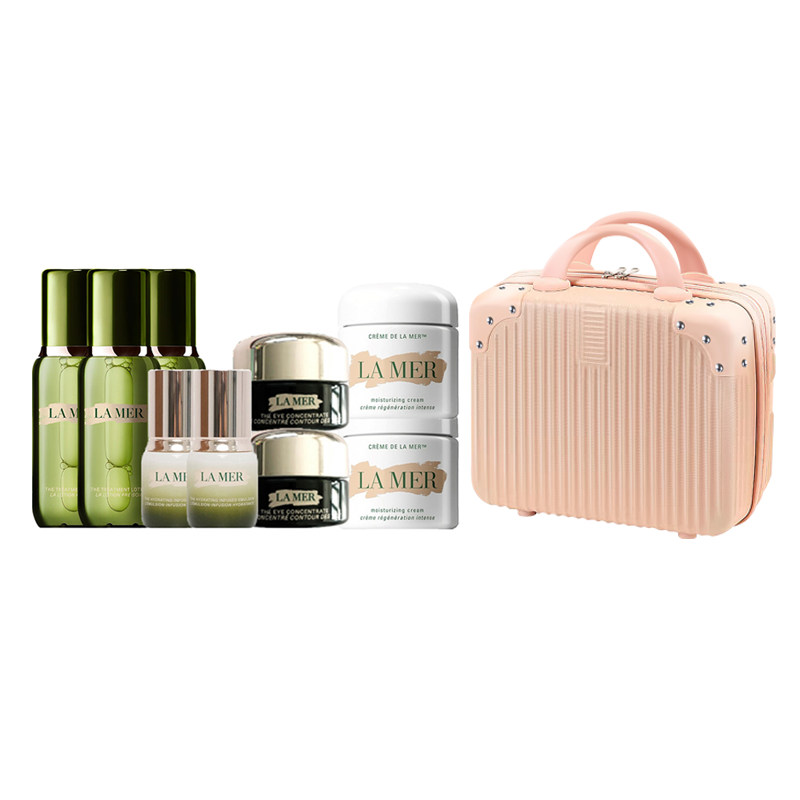 

Набор пробников средств по уходу за кожей HAILANZHIMI концентрированные сыворотки, пробный размер увлажняет и увлажняет чемодан LA MER