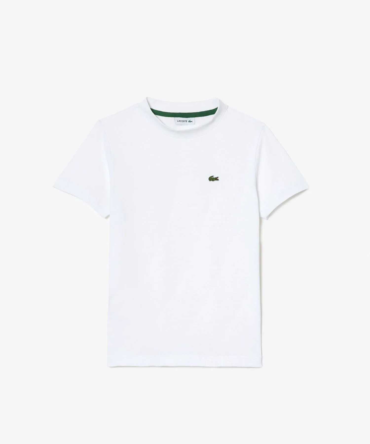 Детская футболка с логотипом Lacoste из органического хлопка TJ0839 темно-синяя — фото 4
