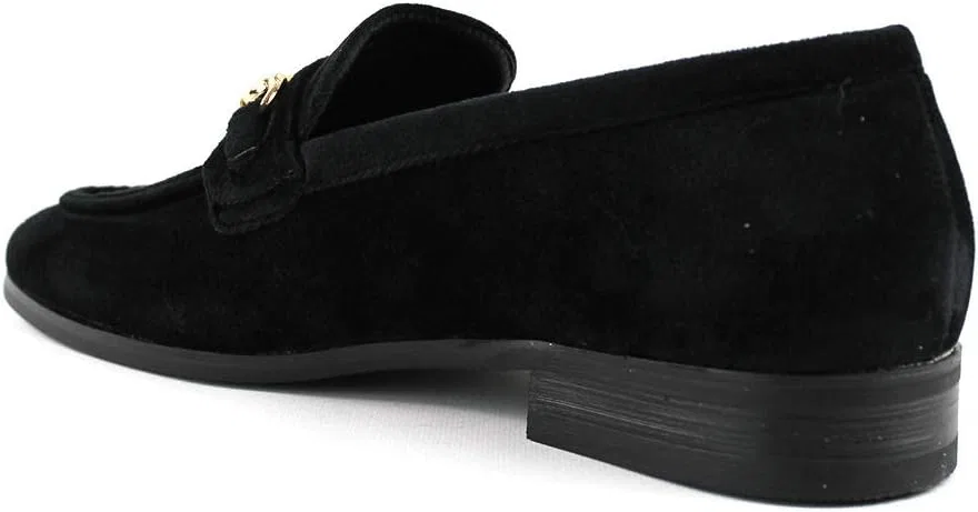 Туфли лоферы Men's Dress Shoes, Black Velvet AZAR MAN — фото 2