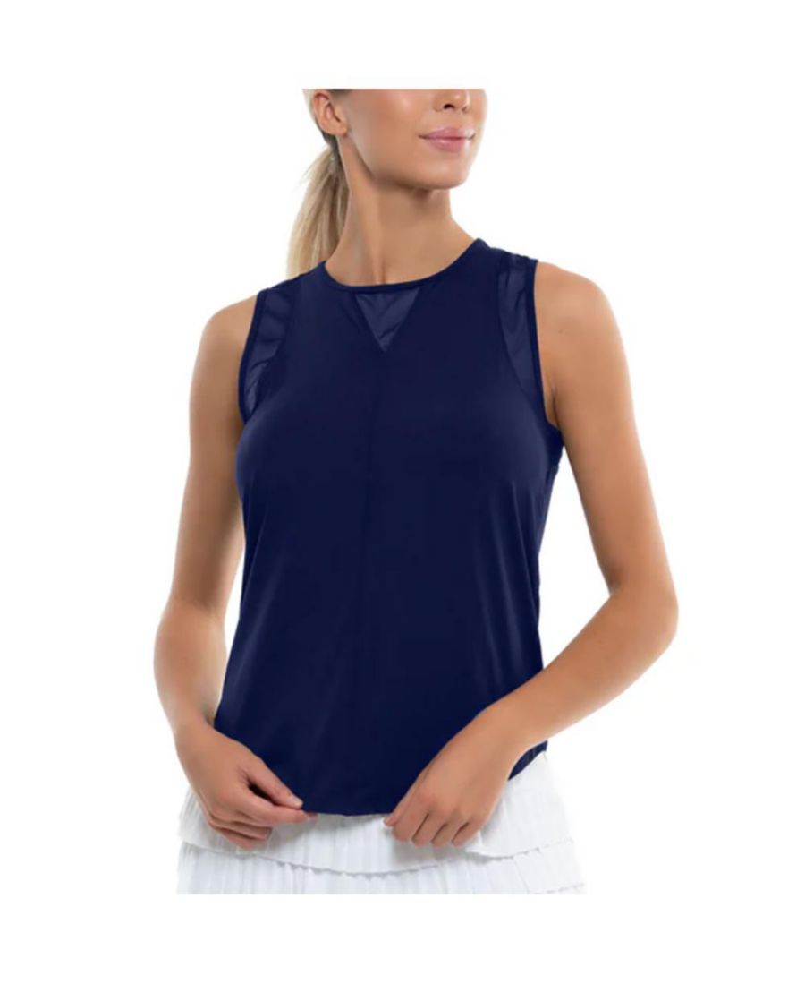 

Женская теннисная майка Chill Out Lucky In Love, Midnight