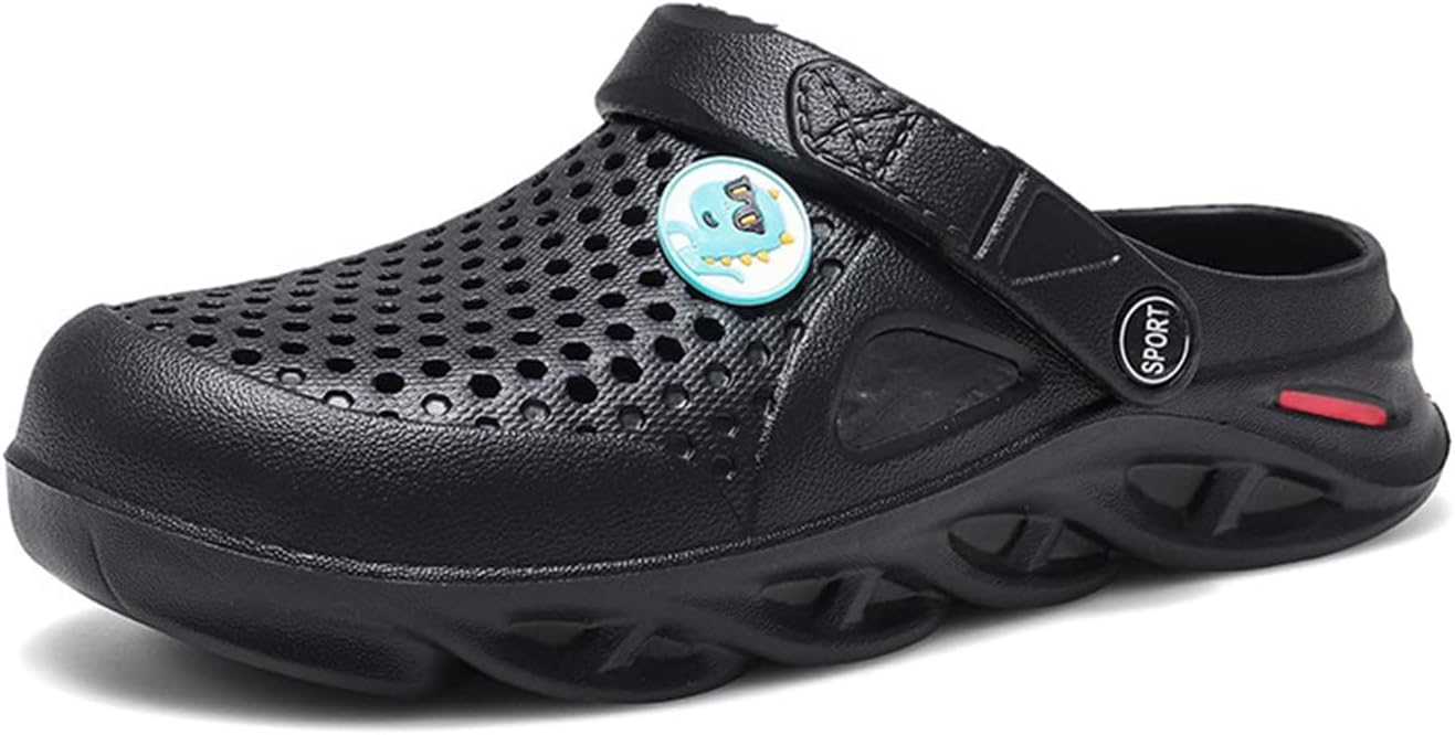 

Женские мужские босоножки для пляжа, водные туфли, обувь, тапочки, прогулочные туфли, домашние, туристические туфли, дышащие сетчатые мюли, кроссовки с открытой пяткой, обувь без шнуровки Mdpcx, черный