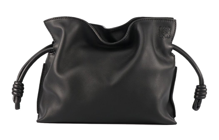 

LOEWE Женская черная клатч-сумка через плечо из мягкой кожи ягненка