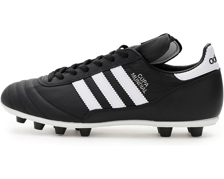 Мужские бутсы для твердого грунта Adidas Copa Mundial, White/Black/Gold Metallic — фото 4