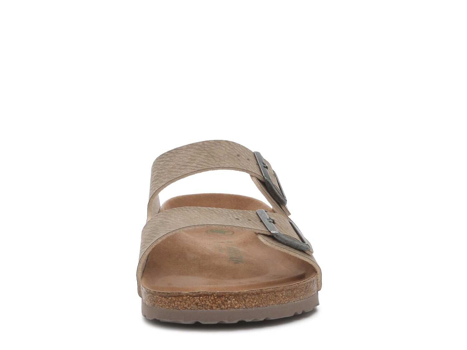 Сандалии мужские Birkenstock Arizona Vegan, серо-коричневый / светло-серый — фото 2
