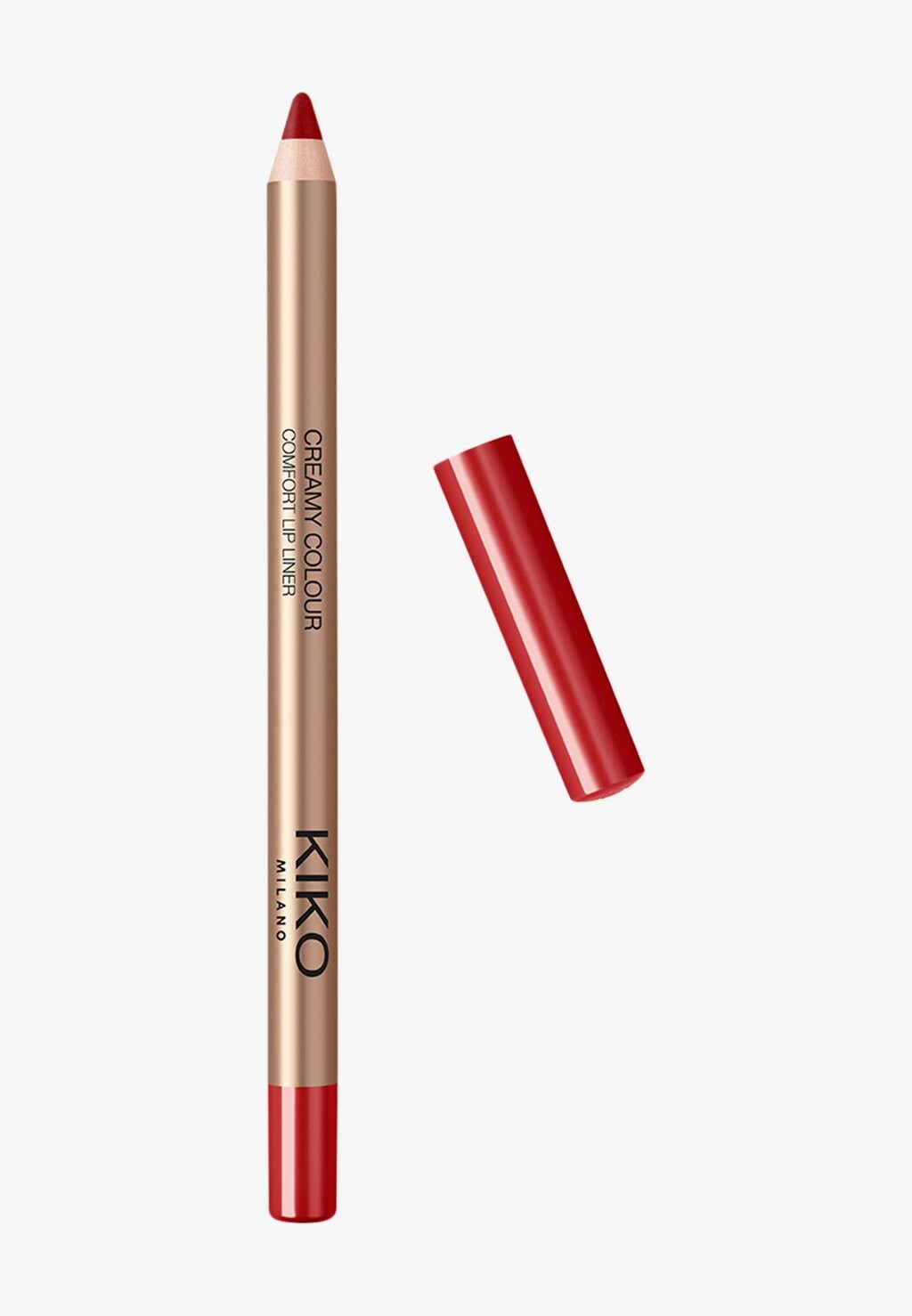

Карандаш для губ New Creamy Color Comfort Lip Liner KIKO Milano, цвет pearly tulip red