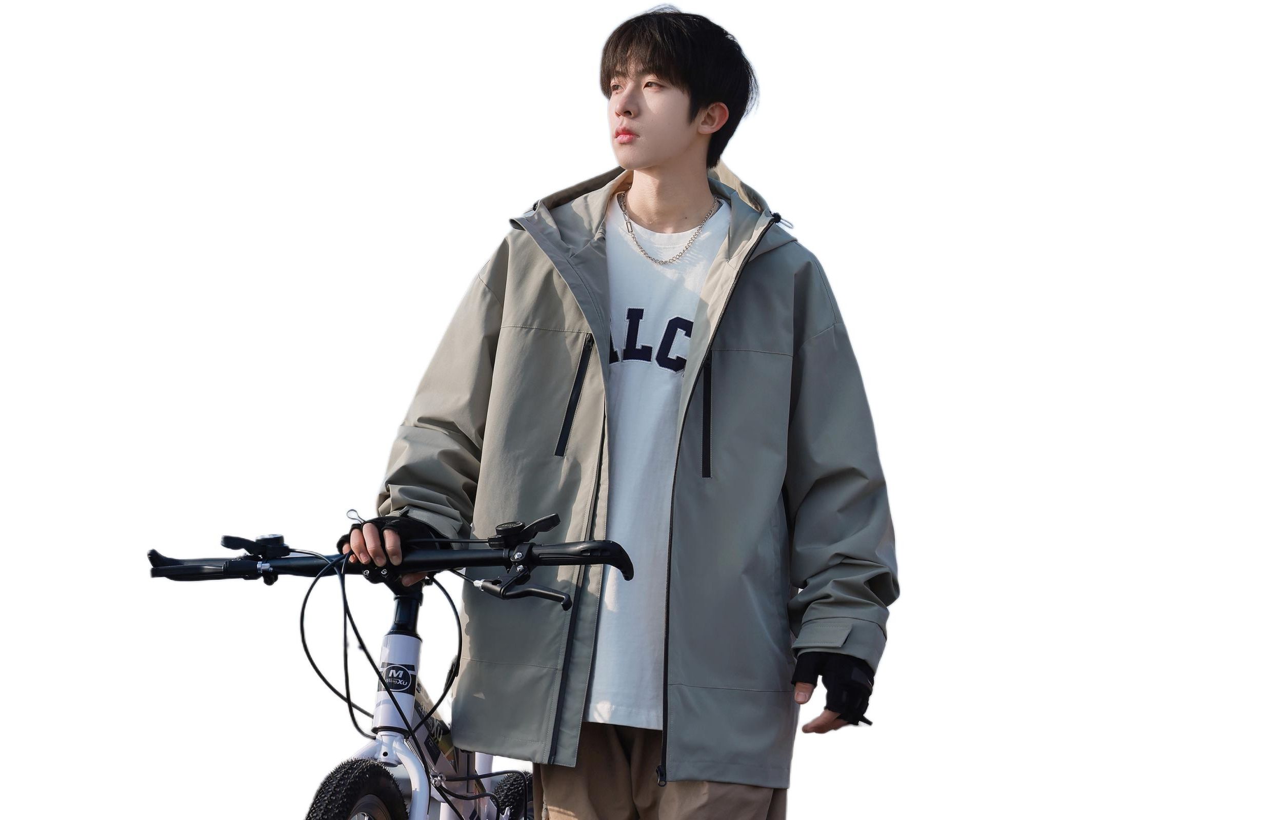 

MONTVOO Куртка Unisex, Silver Green