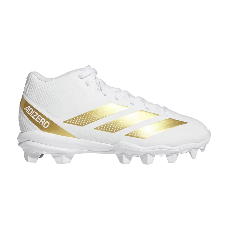 

Кроссовки adidas Adizero Impact.2 Molded K White Gold Metallic, белый
