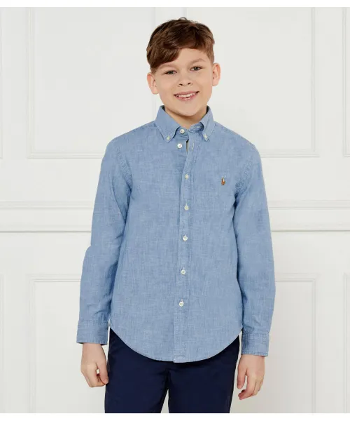 

Рубашка Regular fit Polo Ralph Lauren, синий