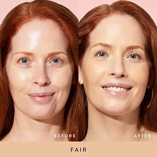 Запеченная тональная основа LAURA GELLER NEW YORK Balance-N-Glow Illuminating Foundation - Светлый оттенок - Регулируемая степень покрытия от легкого до слегка плотного - Сатиновый финиш, 02 Fair — фото 3