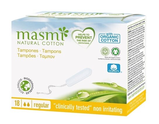 

Масми, тампоны обычные без аппликатора, 18 шт., Masmi