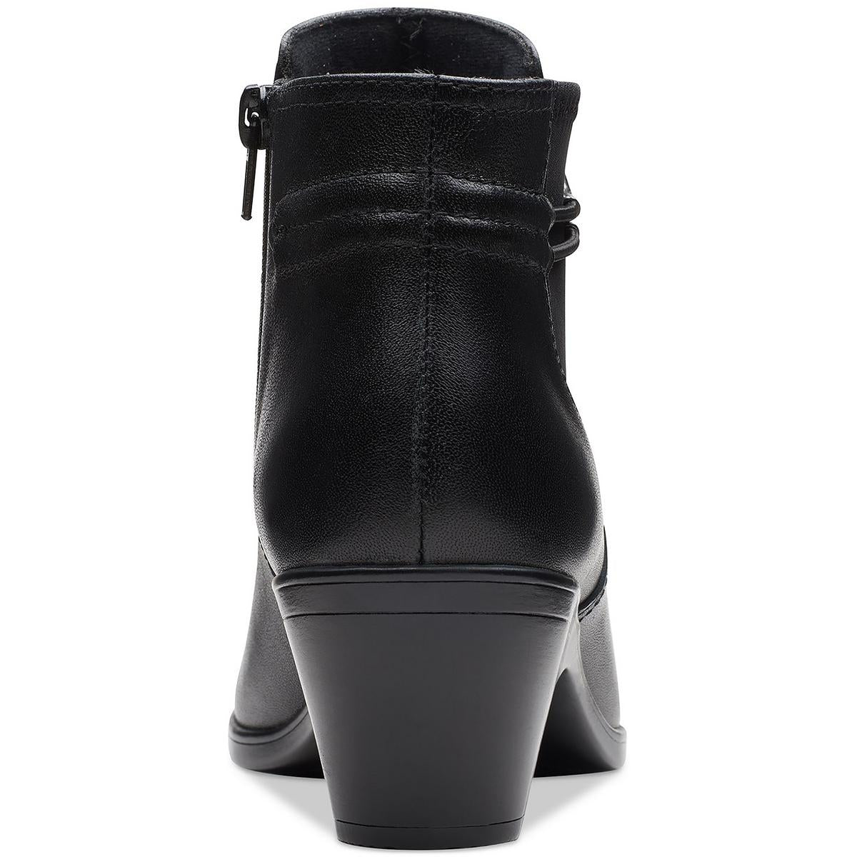 

Женские кожаные удобные ботильоны Emily 2 Kaylie Clarks, цвет Black Leather