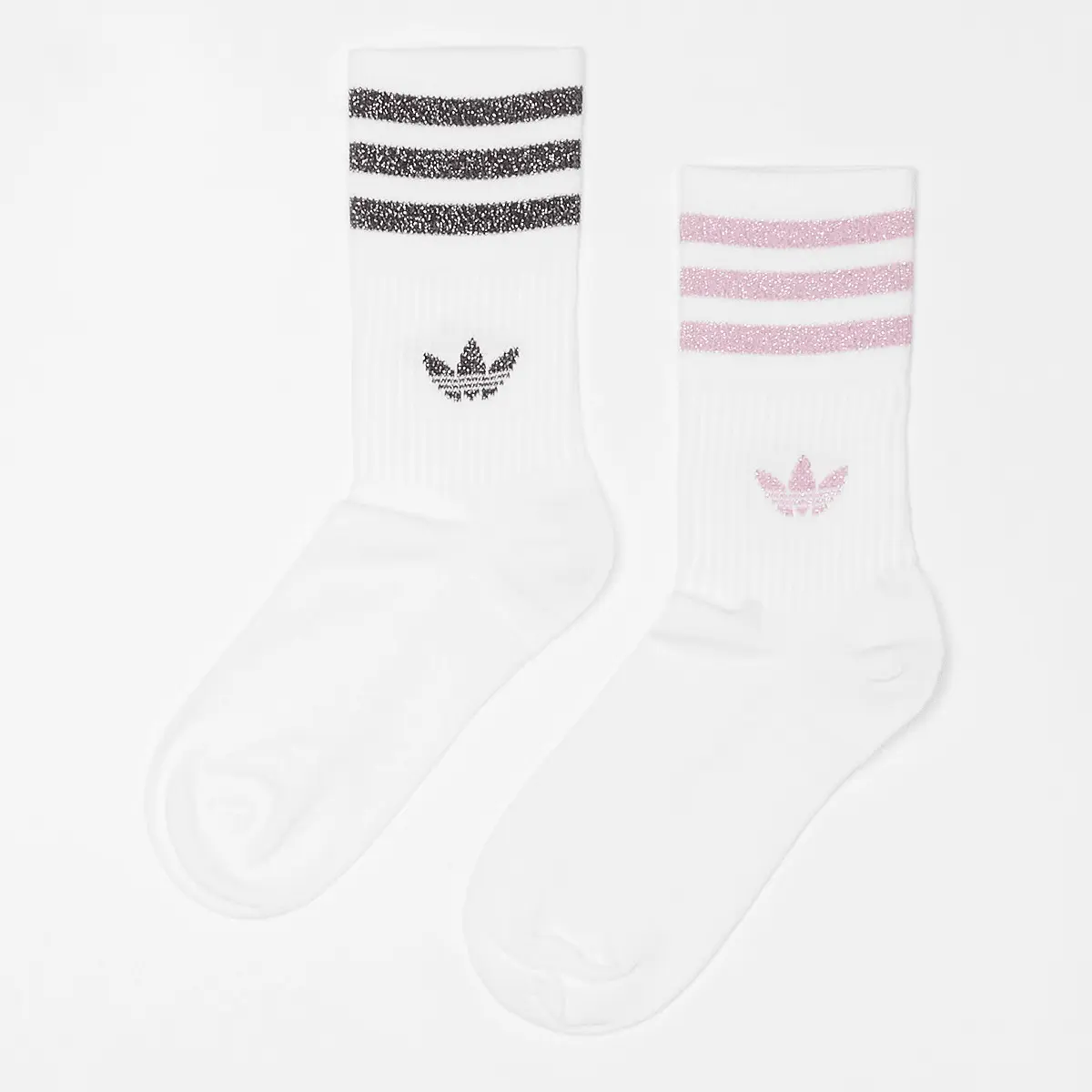 

Носки adidas Originals Glitzer Crew (2 шт), белый/белый