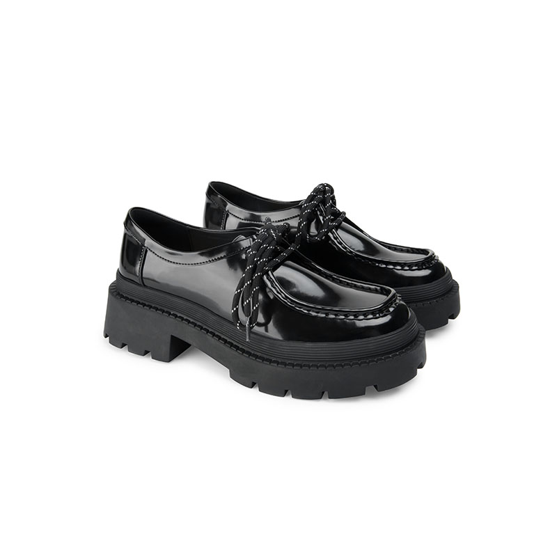 TOOMANYSHOES Сырые шоколадные багеты повседневные одиночные туфли женские коричневые, цвет Brown — фото 4