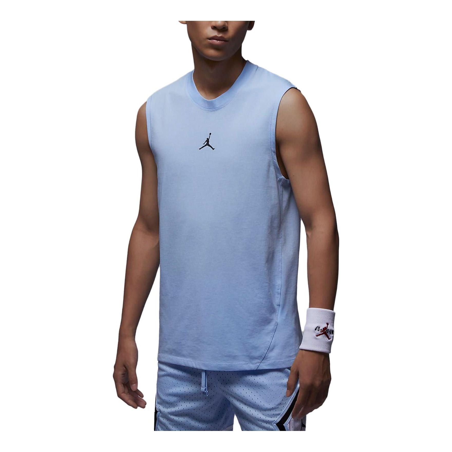 

Спортивный топ Air Jordan Sport Dri-FIT Logo Tank 'Blue' DM1828-425, синий