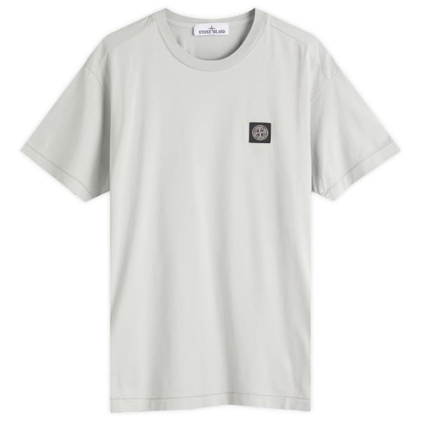 

Футболка с нашивкой-логотипом Stone Island, серый