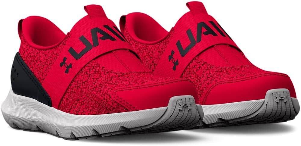 

Кроссовки Surge 3 Slip-On Under Armour, цвет Red/Black/Black