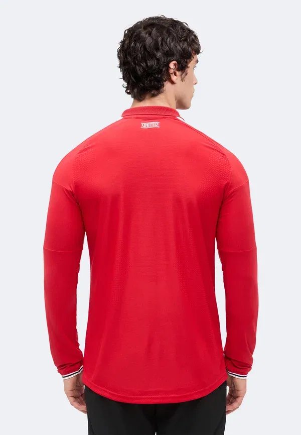 Футбольная джерси Adidas Performance Manchester United 26/27 Home Authentic Longsleeve, красный — фото 3
