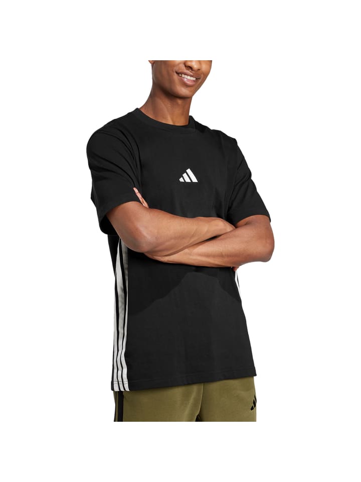 Adidas Футболка M 36 SJ T черного цвета — фото 3