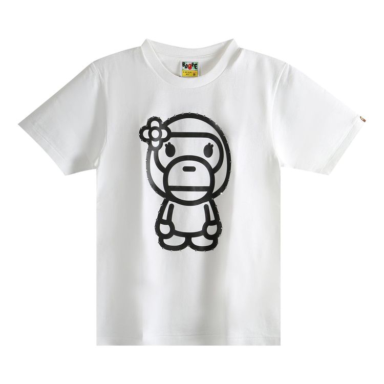 

Футболка BAPE Crystal Stone Big Baby Lisa Tee, белый