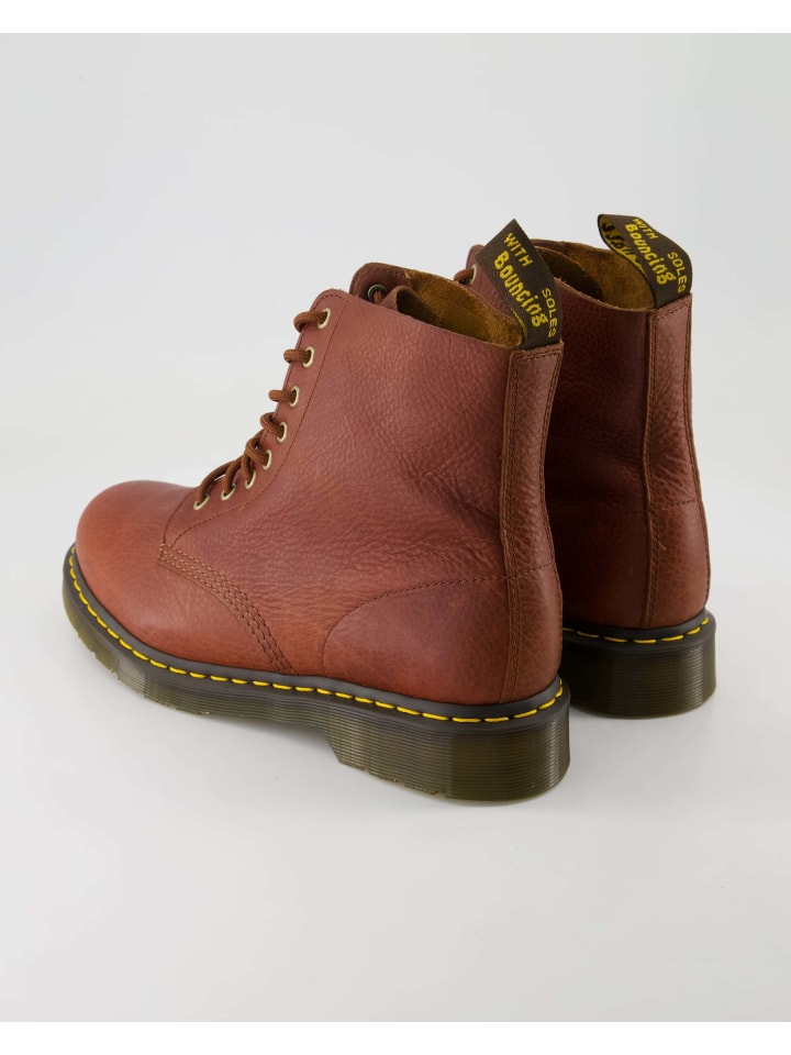 Dr. Martens Зимние ботинки коричневого цвета — фото 3