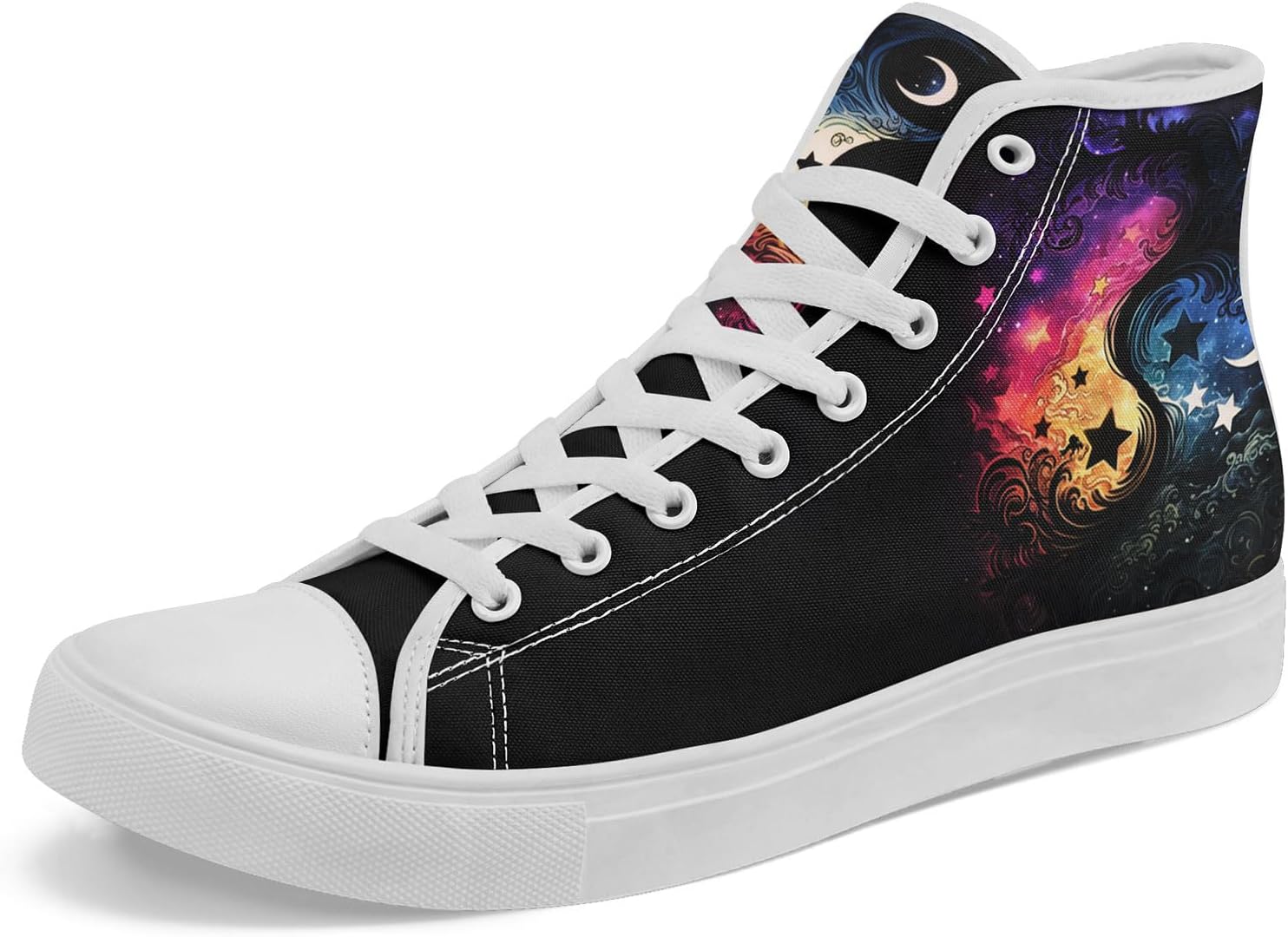 

Высокие кеды на платформе AWSOLE MoonStar из хлопка для женщин, мужчин и молодежи, модная легкая обувь, стильные повседневные плоские кроссовки для ходьбы, черный/белый/темно-синий/розовый/оранжевый