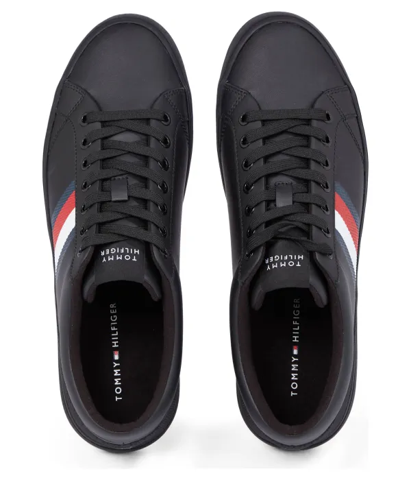 Кроссовки из кожи Vulc Tommy Hilfiger, черный — фото 3