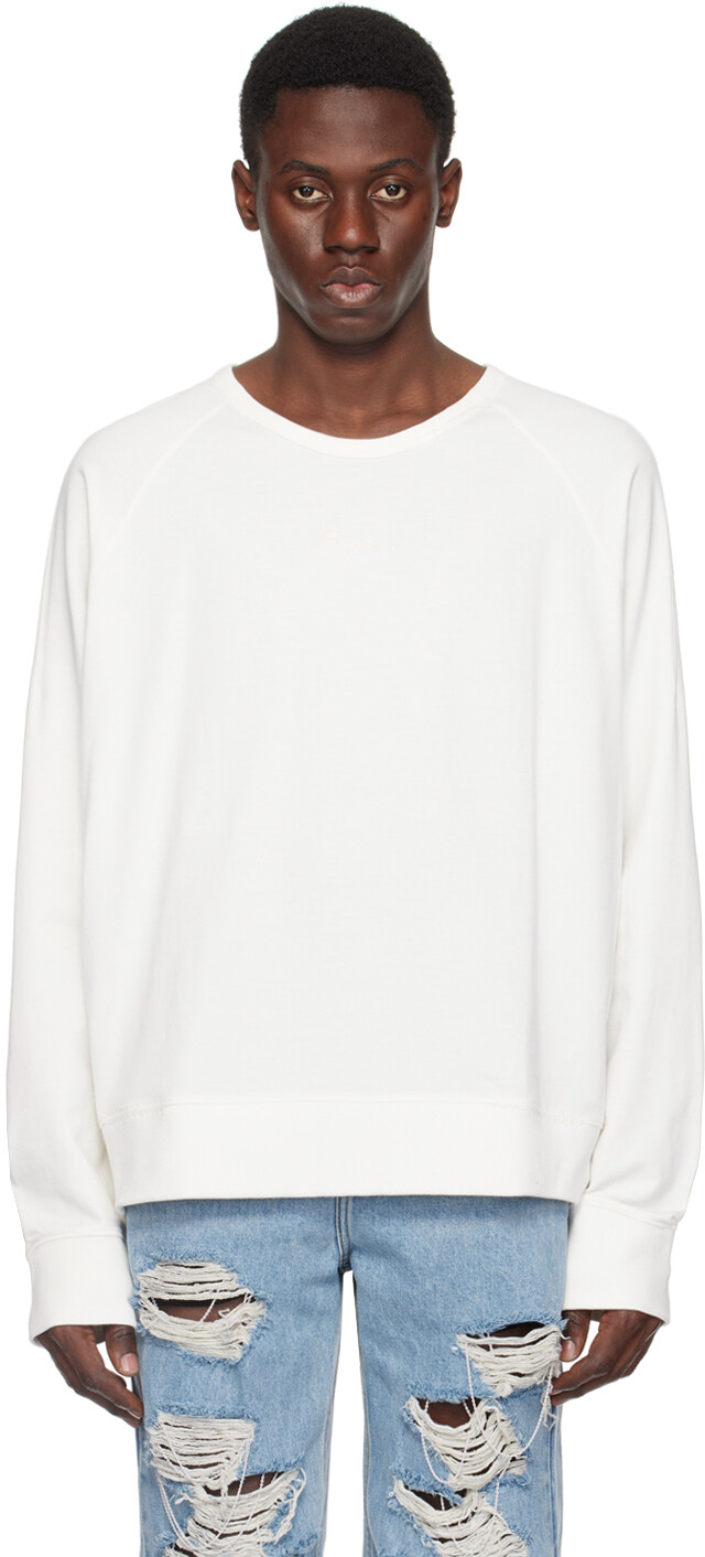 

Вышитая толстовка цвета «Off-White» RECTO