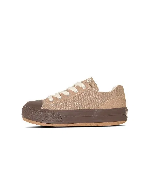 Унисекс кроссовки CONVERSE ALL STAR BOARDERSTAR OX с толстой подошвой коричневые — фото 2