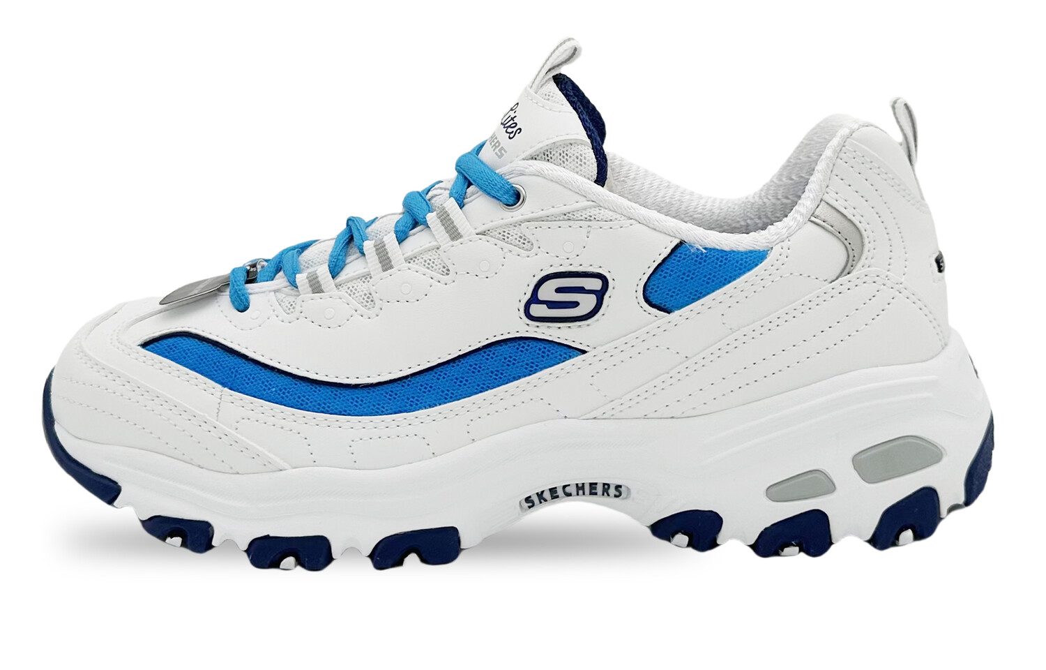 

Кроссовки Skechers D"Lites 1.0 Chunky Sneakers Women's Low-top White/blue, цвет Customized