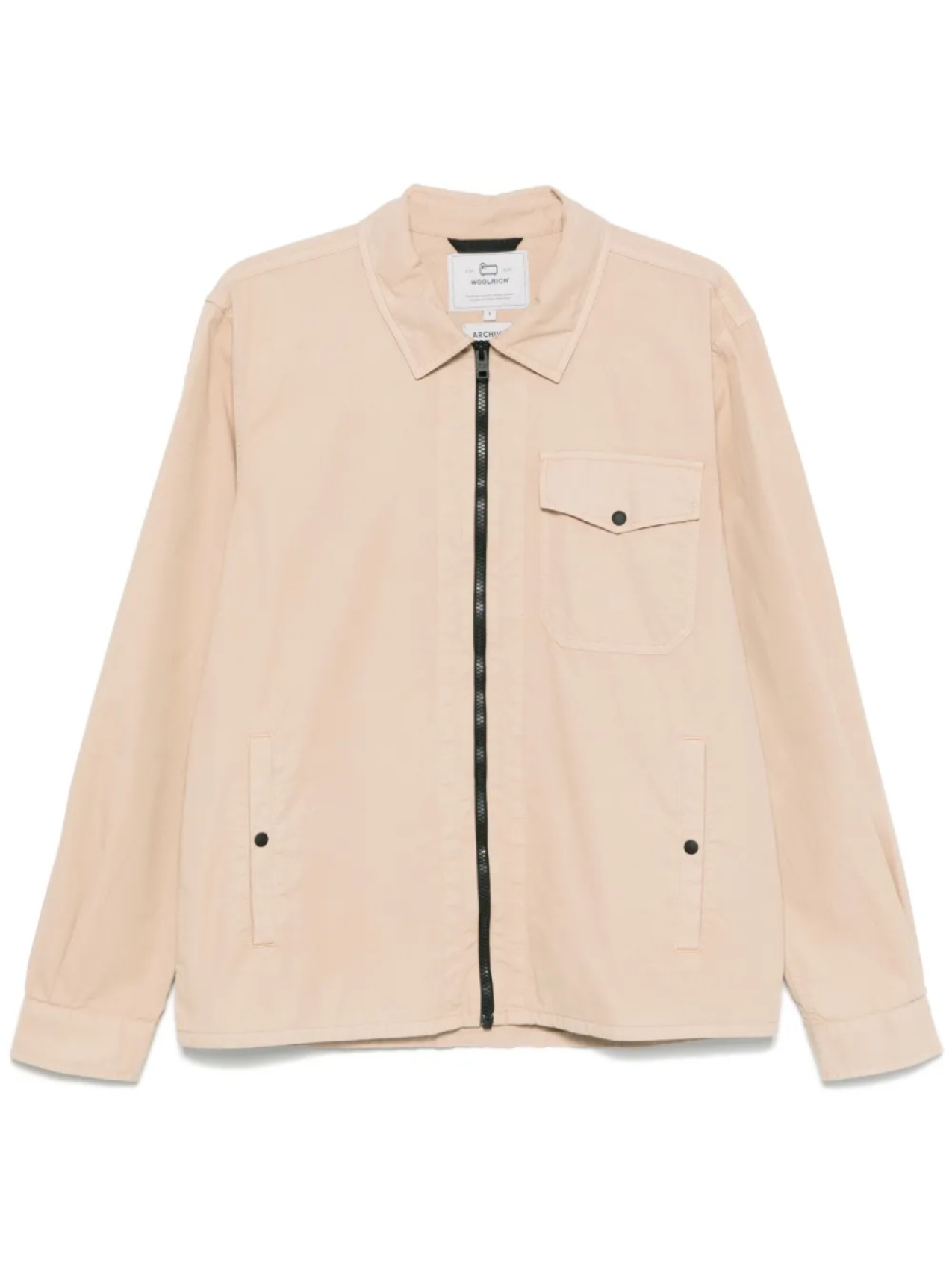 

Верхняя рубашка из габардиновой ткани Woolrich, нейтральный