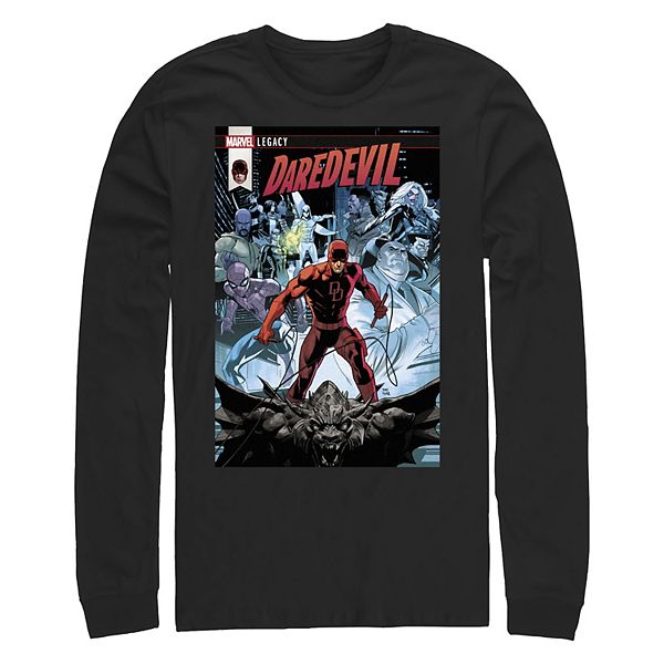 

Футболка с длинным рукавом Big & tall daredevil comic cover Marvel