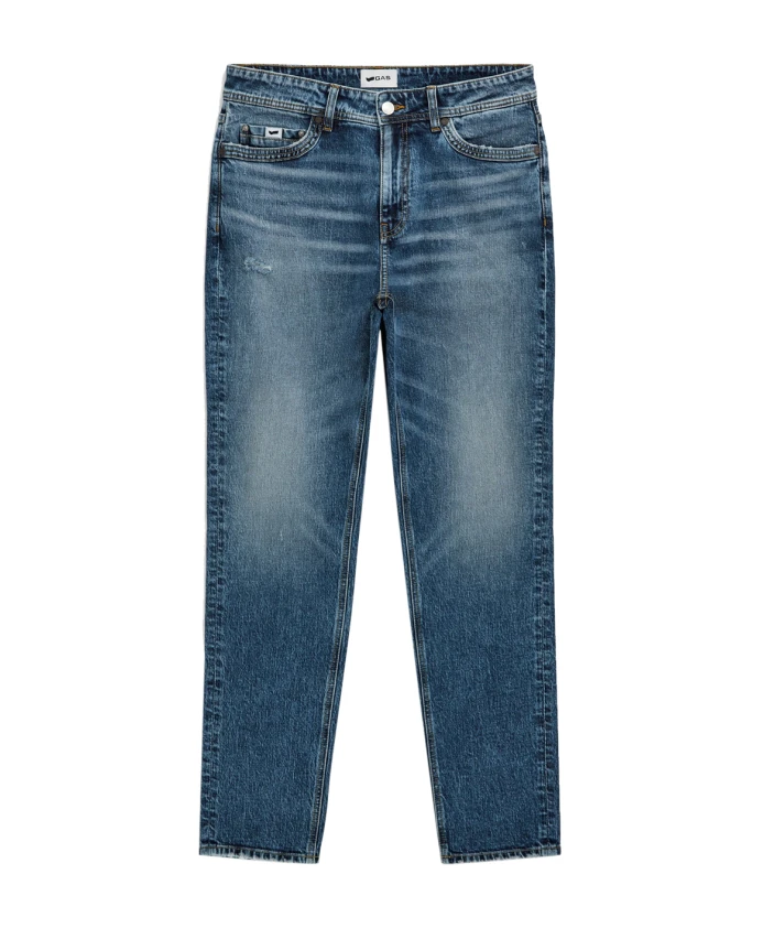 

Зауженные джинсы из денима Gas, синий