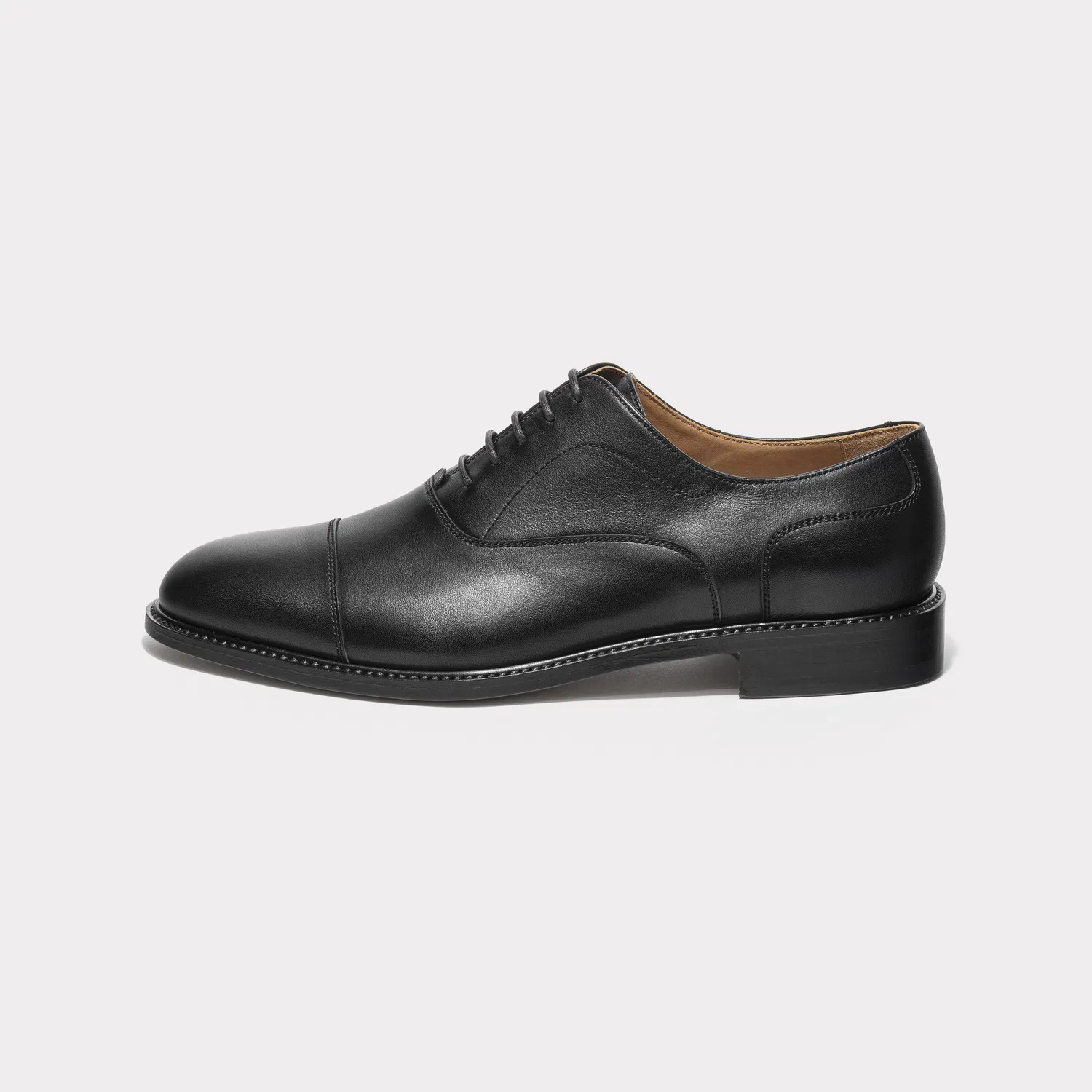 Мужские чёрные оксфорды England Straight Tip от Charlse Votum