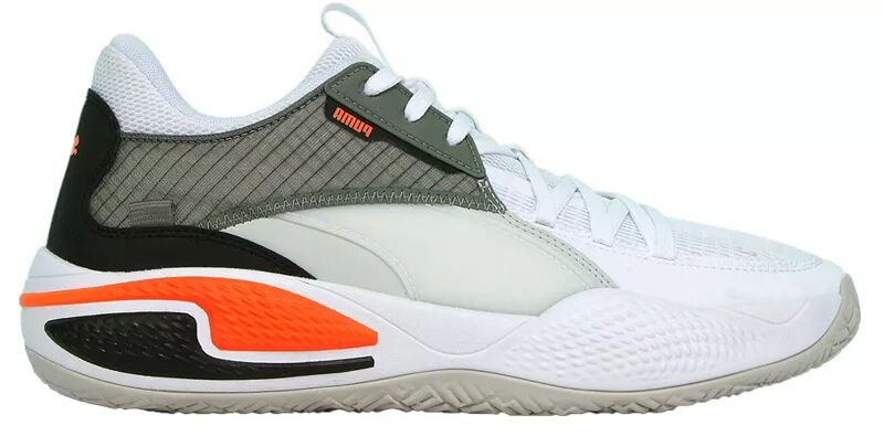 

Кроссовки Puma Court Rider, белый/оранжевый/черный/темно-зеленый