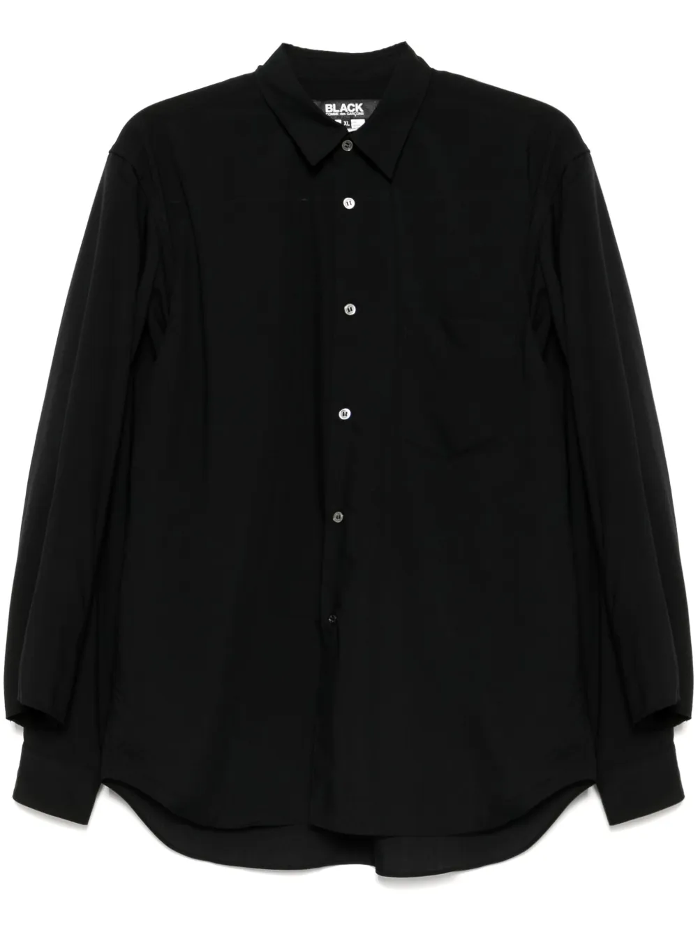 

Рубашка с длинными рукавами Black Comme Des Garçons, черный