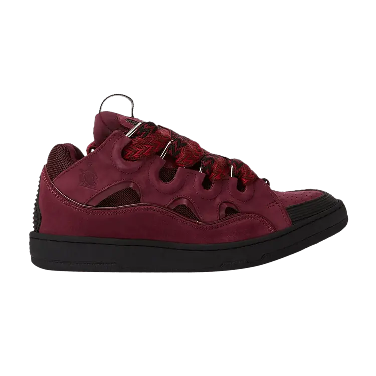 

Кроссовки Lanvin Curb Sneakers Burgundy, красный
