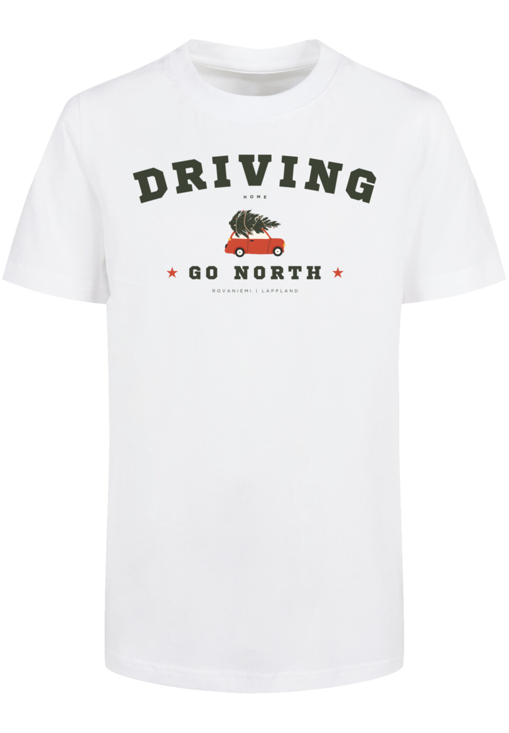 

Футболка F4NT4STIC Basic Kids Tee Driving Home Weihnachten, белый