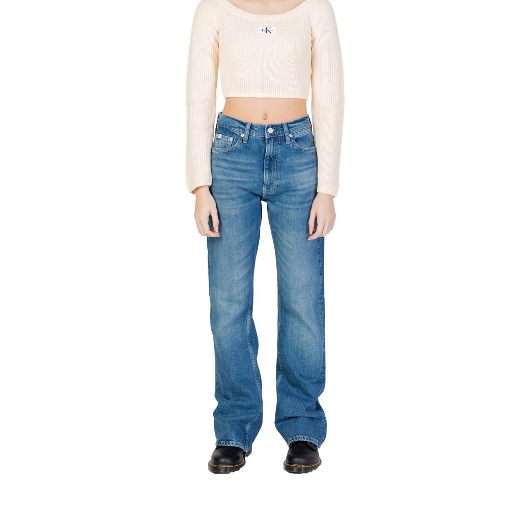 

Синие хлопковые джинсы и брюки Calvin Klein Jeans