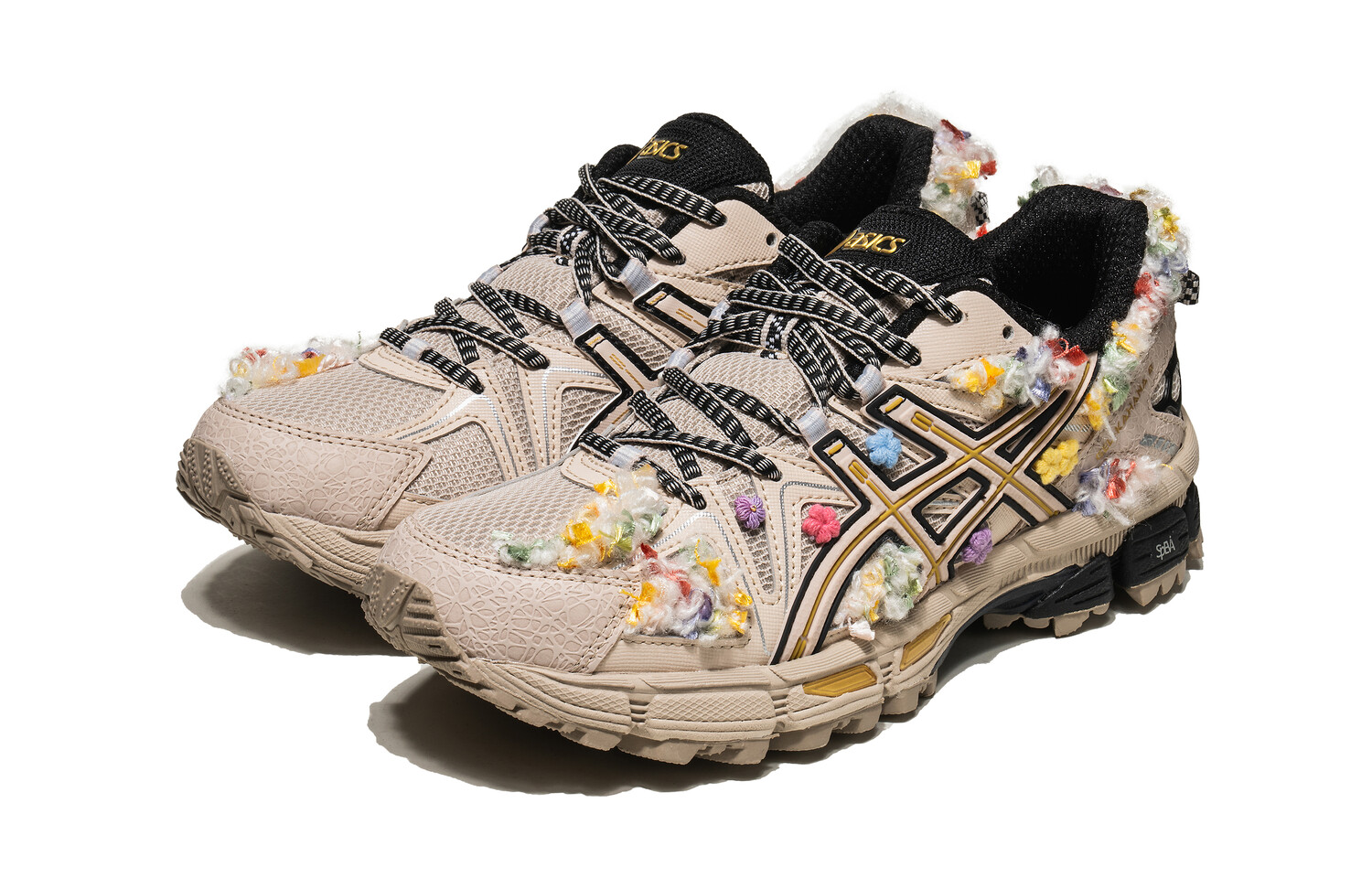 

Кроссовки женские Gel-Kahana 8 с низким верхом бежевого цвета Asics