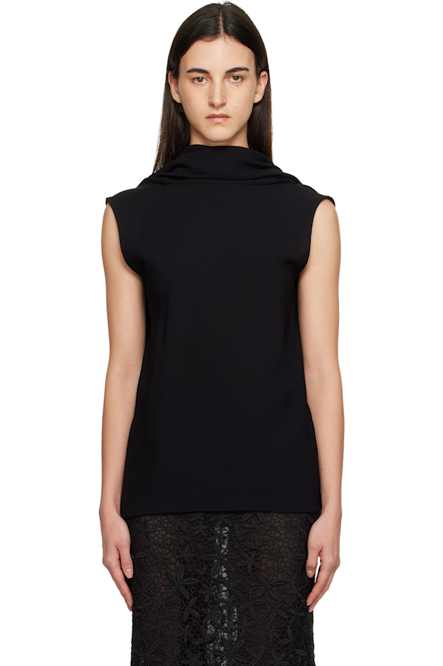 

Блузка-Накидка в виде кокона Toteme, черный