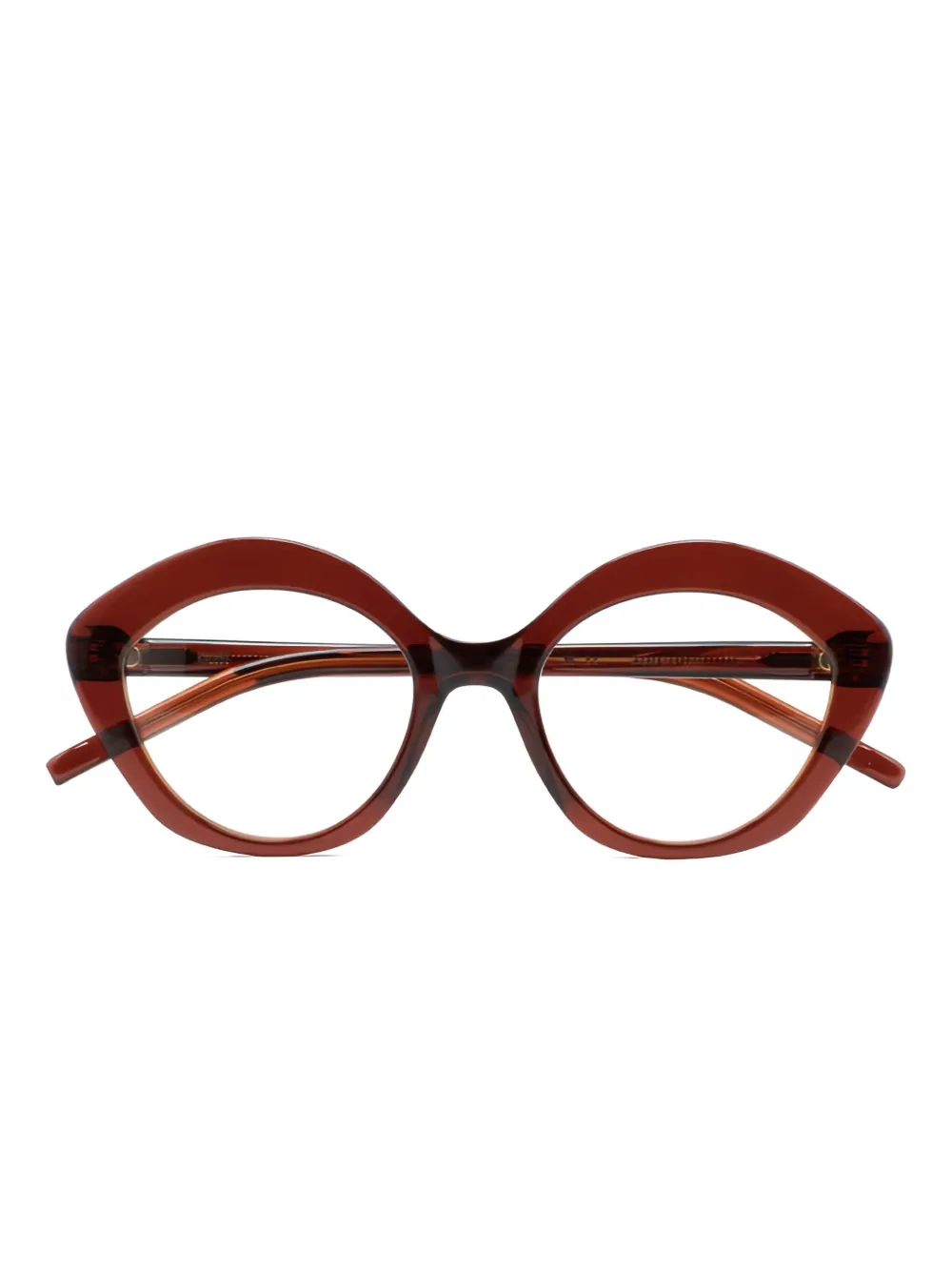 

Очки в круглой оправе Kaleos, коричневый