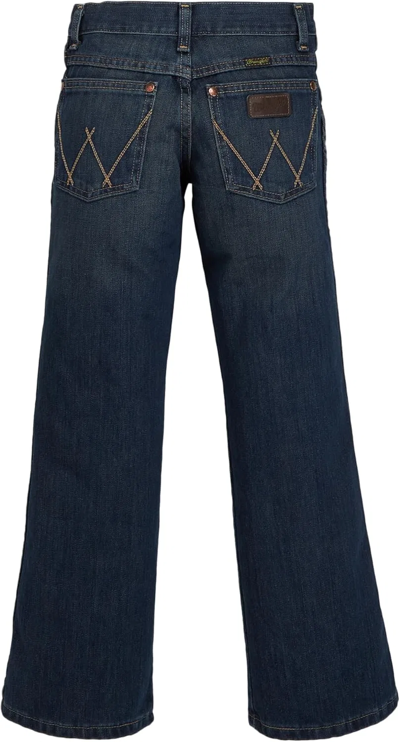 Джинсы Relaxed Fit Boot Cut Wrangler, Night Sky — фото 2