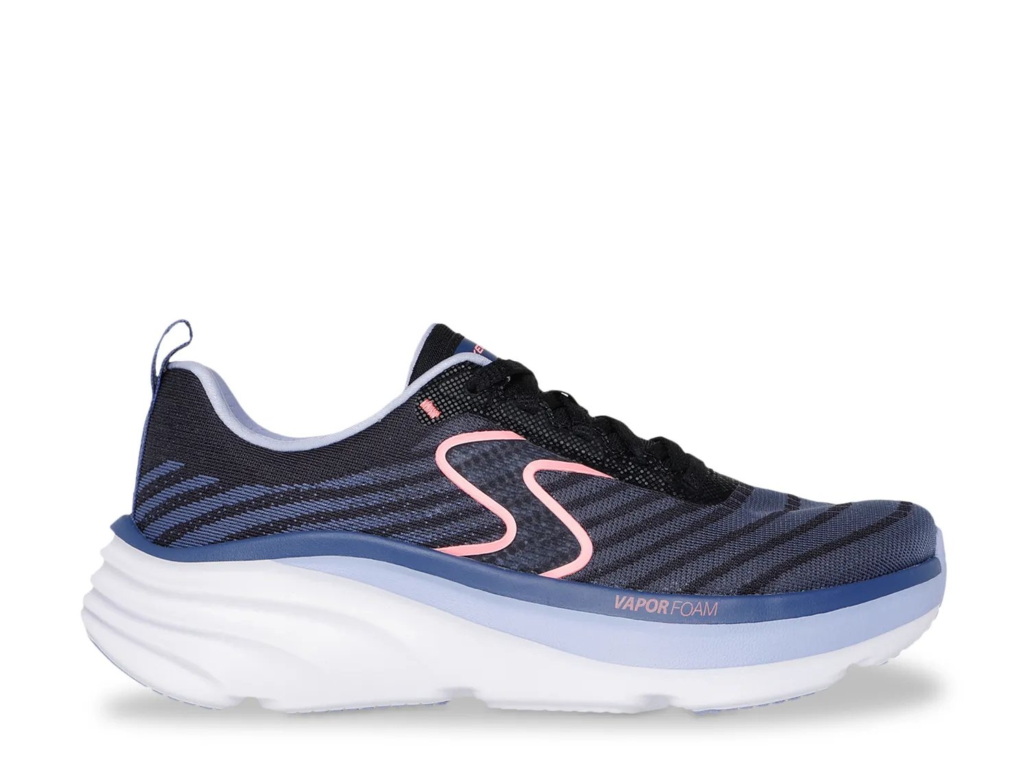 Кроссовки Skechers D'Lux Vapor Sneaker - Women's, черный/фиолетовый — фото 2